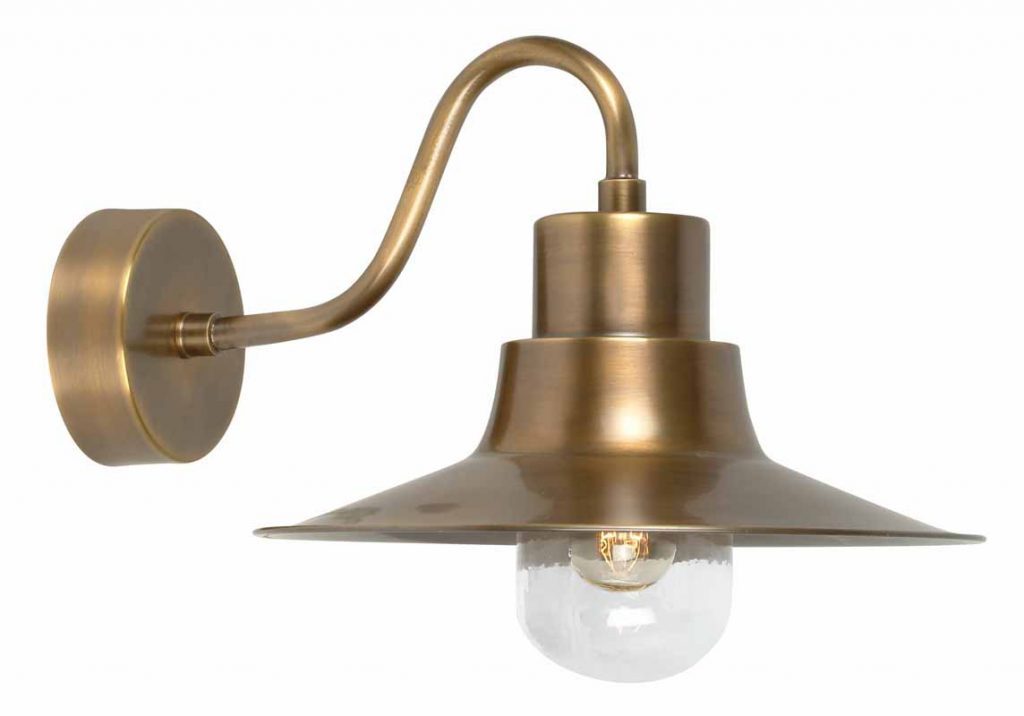 1423679 Wall Lantern Antique Brass