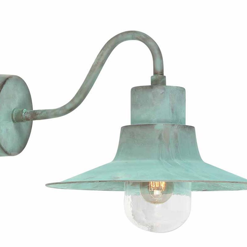 1423680 Wall Lantern Verdigris