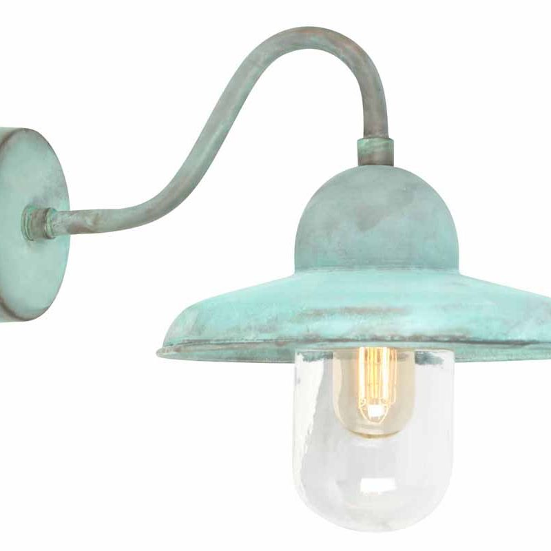 Wall Lantern Verdigris
