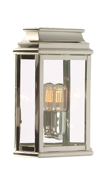 Coastal Wall lantern Polished Nickel