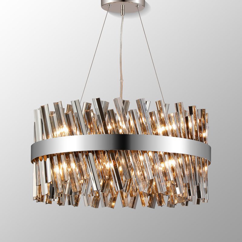 Cali 18 Light Pendant Polished Nickel