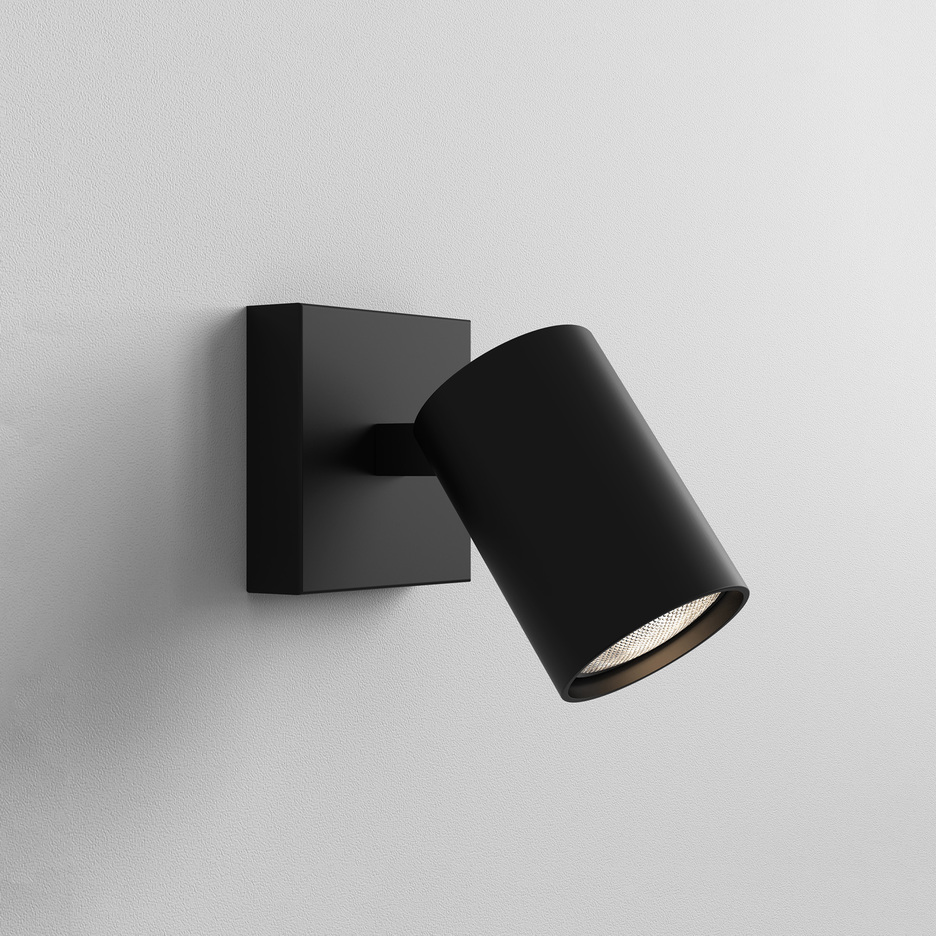 Single Spotlight Matt Black