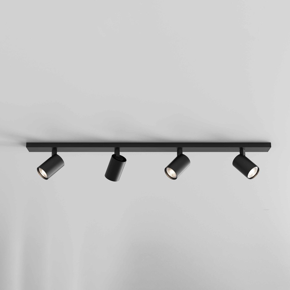 4 Bar Spot Light Matt Black