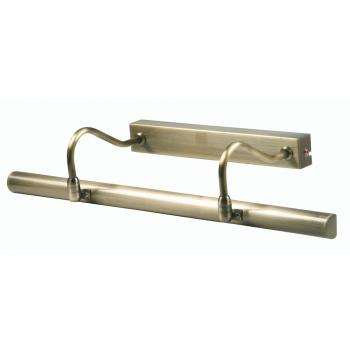 Large Dual arm G9 Picture Light Antique Brass