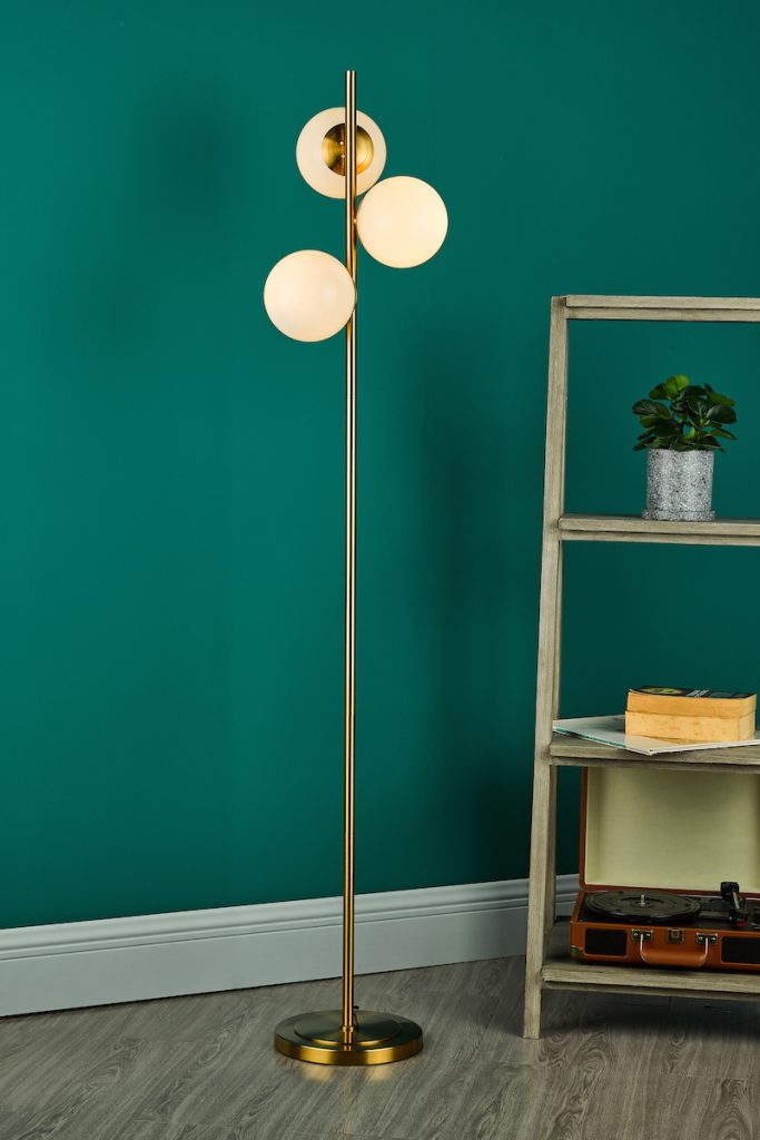 Brass Floor Lamps | Floor Lamp Natural Brass