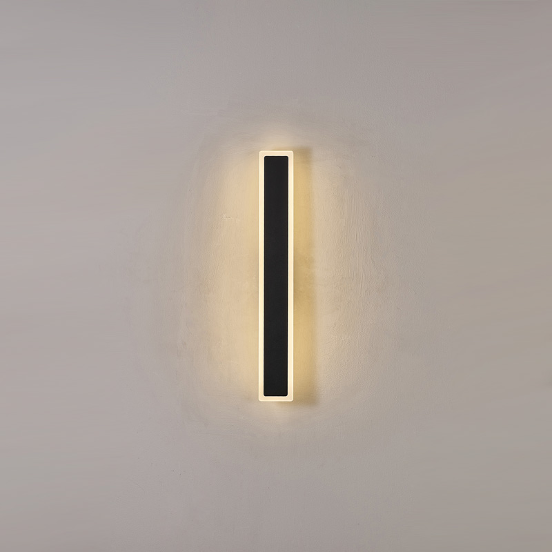 LED Wall light 60cm anthracite