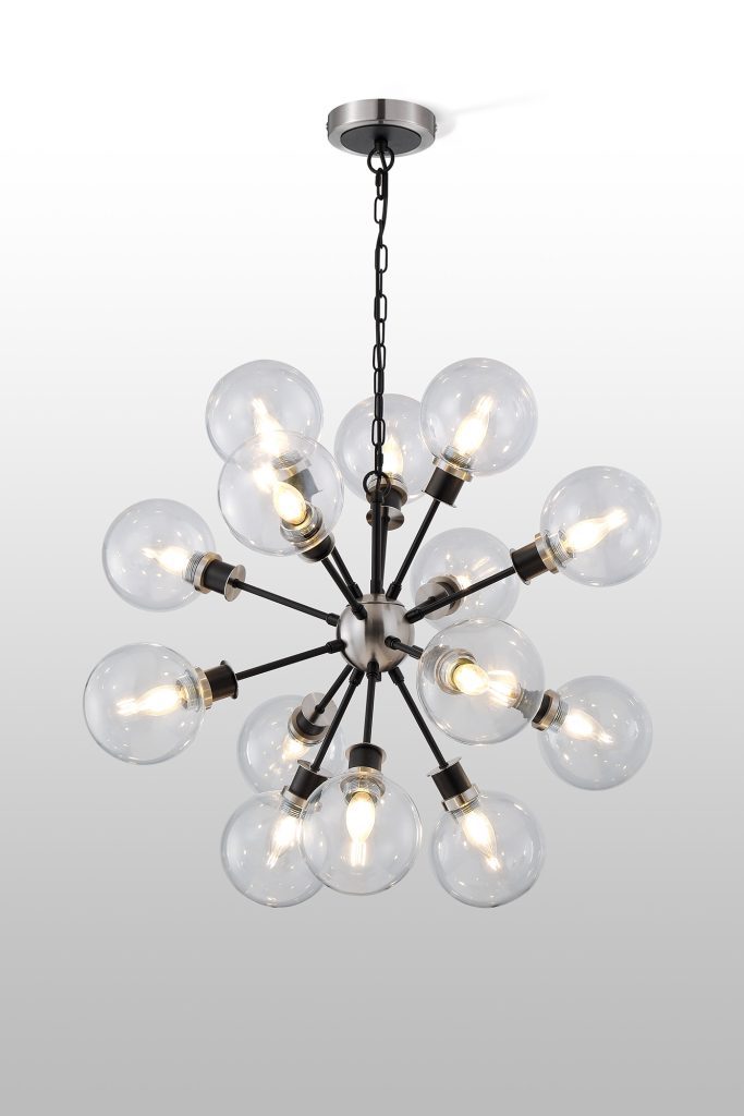 Feature Pendant Light | Nickel 14lt Ceiling Pendant