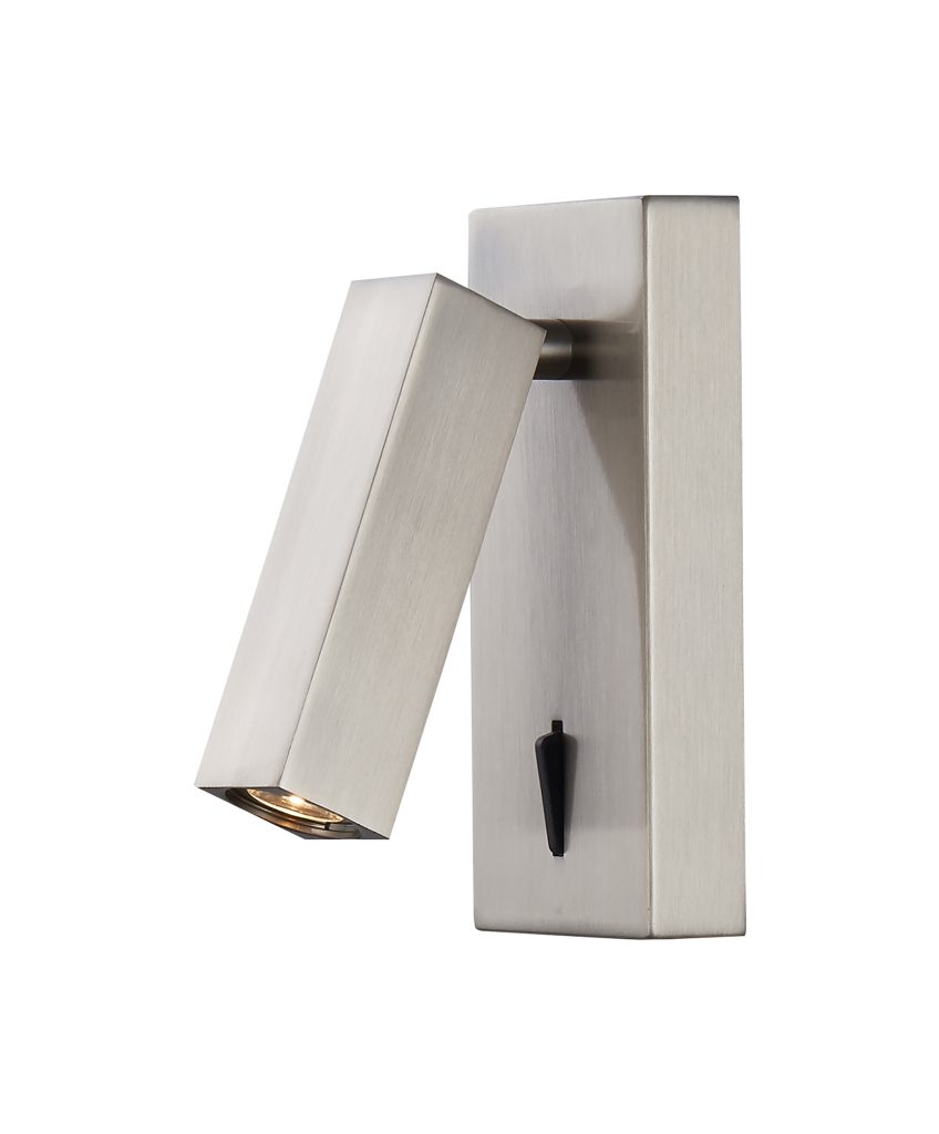 Bedhead Reading Wall Lights | Satin Nickel Bedhead Reading