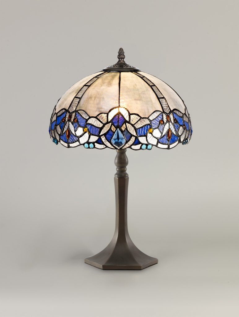 Tiffany Blue Table Lamp  | Tiffany Table Lamps