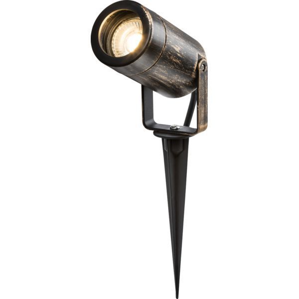 Garden spike aged brass