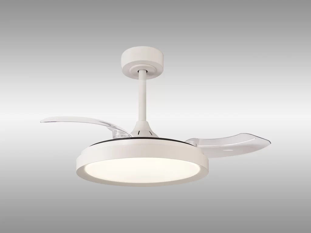 retractable ceiling fan