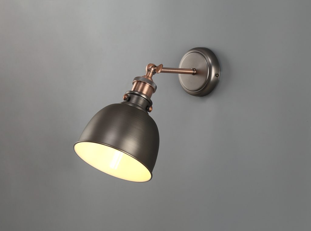 Silver Industrial Wall Light| Industrial Style Wall Lights