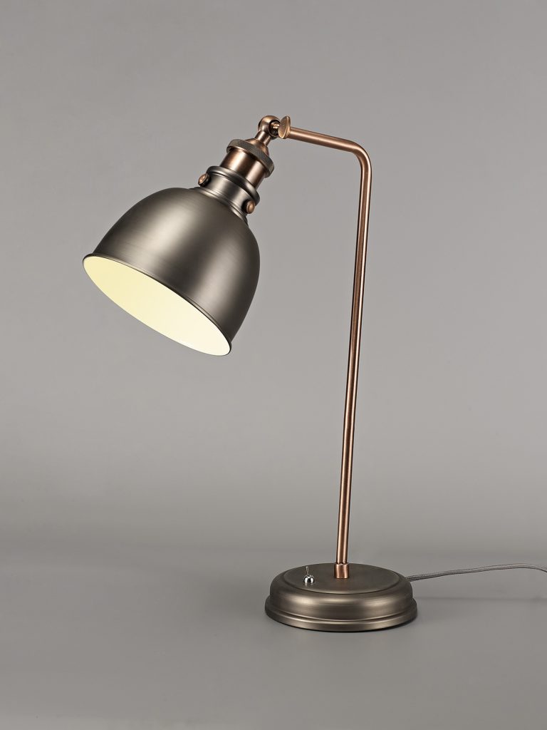 Industrial Table Lamp Silver | Table Lamps