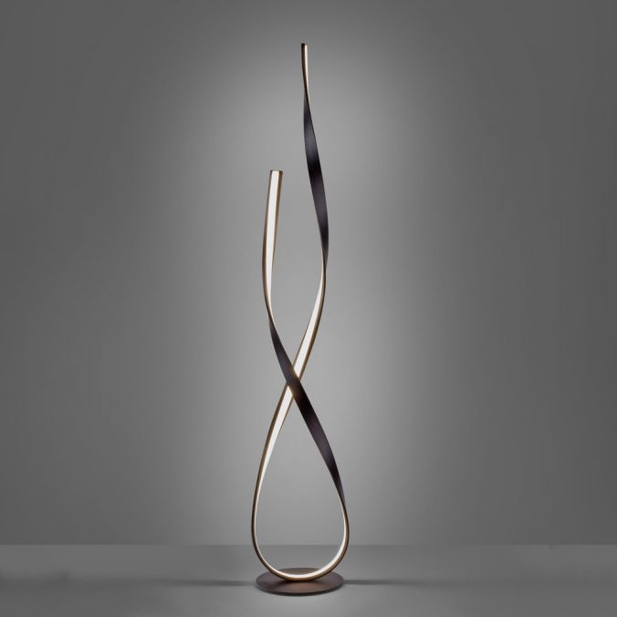 LED Floor Lamp Rust Brown | LED Floor Lamps