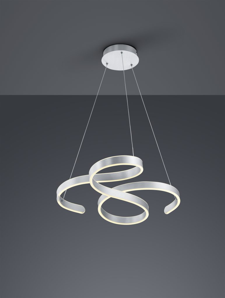 LED Ring Pendant Matt Nickel | LED Pendant Light