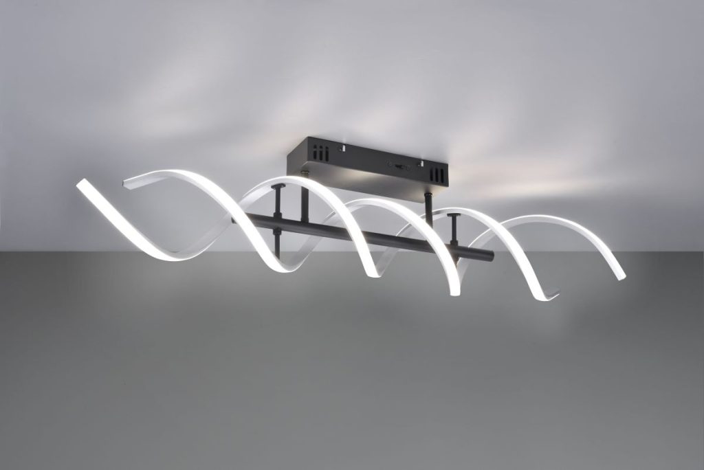 Modern LED Ceiling Light | LED Ceiling Light Black/Aluminium