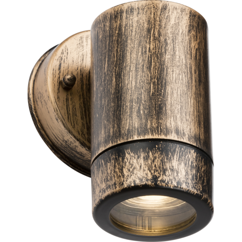 Polycarbonate Wall light Brushed Brass | Coastal Outdoor Lights
