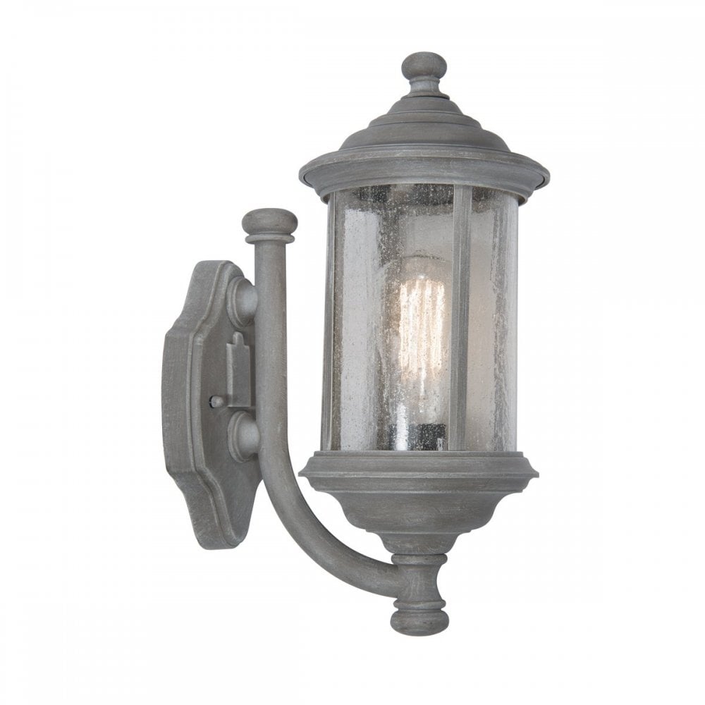 BRO1661 Brompton Lantern Grey | Traditional Outdoor wall light