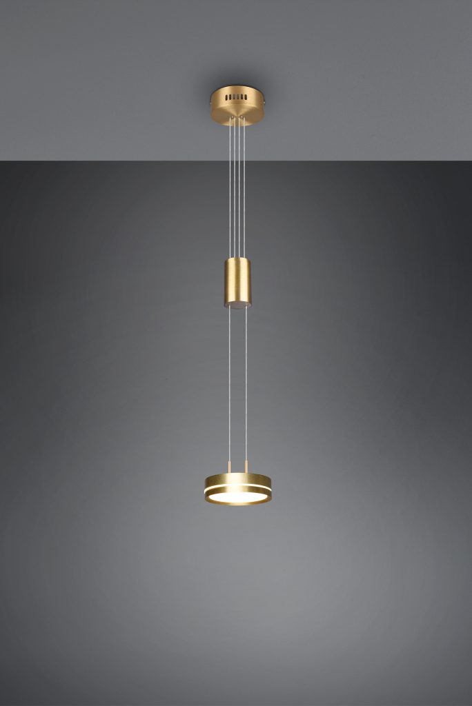 Rise & Fall Pendant Brass | Kitchen Island Pendant Lights