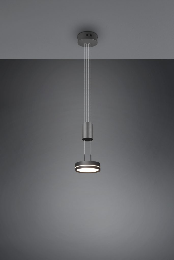 Rise & Fall Pendant Anthracite | Kitchen Island Pendant Lights