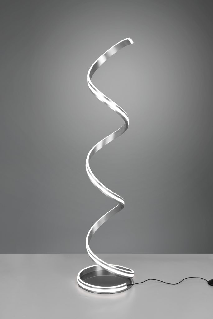 LED Floor Lamp Nickel | Modern LED Floor Lamps