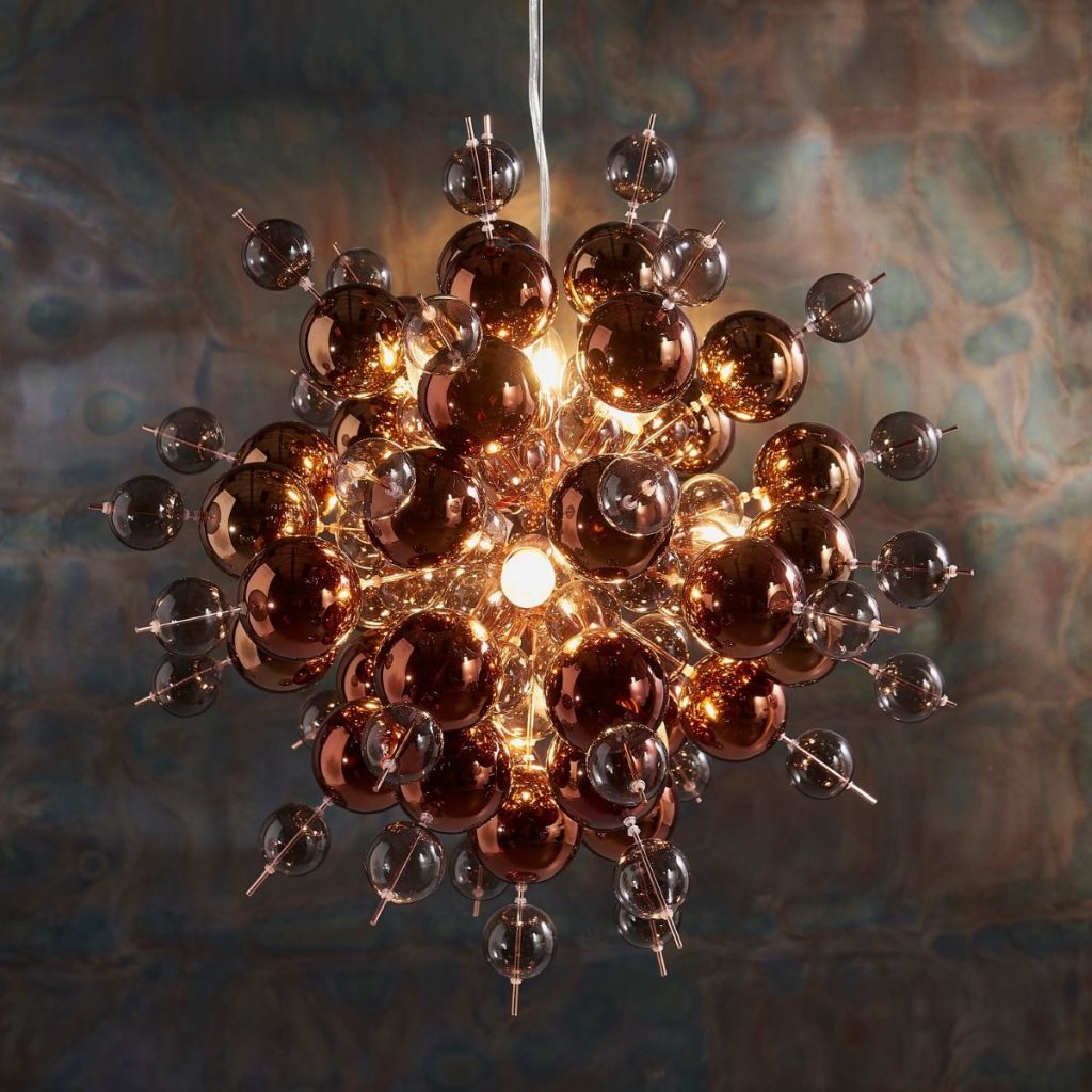Bubbles Copper plated pendant | Modern Pendant Light