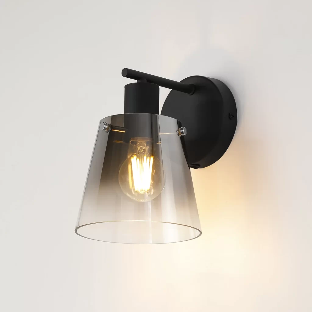 Matt Black Wall Light | Modern Black Wall Lights
