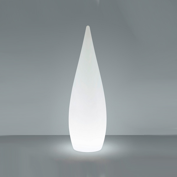 1.2M battery outdoor floor light