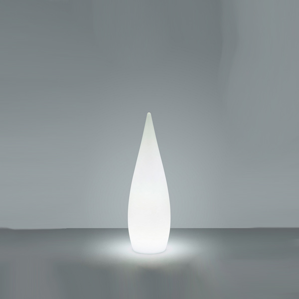 battery outdoor floor light