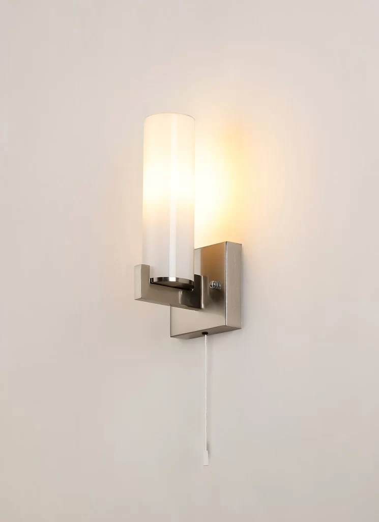 Modern Nickel Wall Light | Satin Nickel Wall Lights