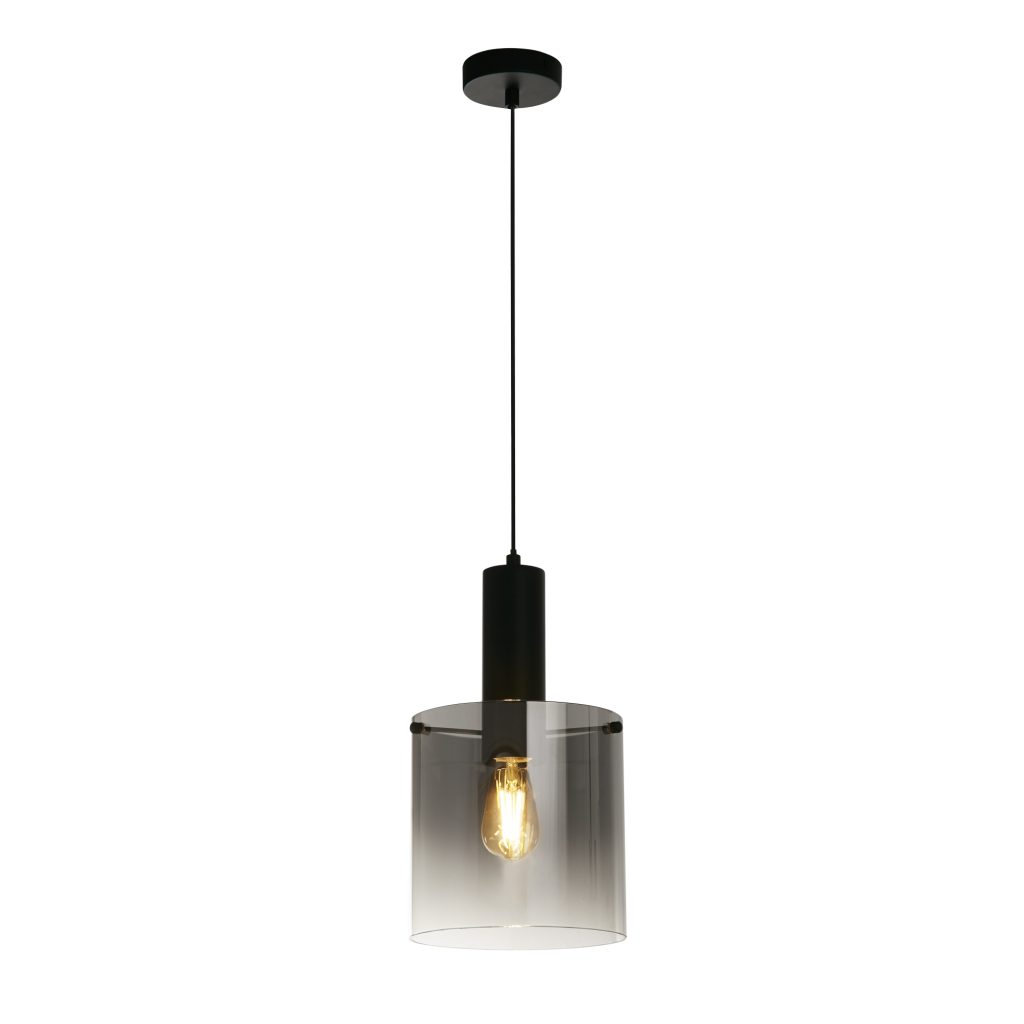 Modern Black Single Pendant | Kitchen Island Single Pendant