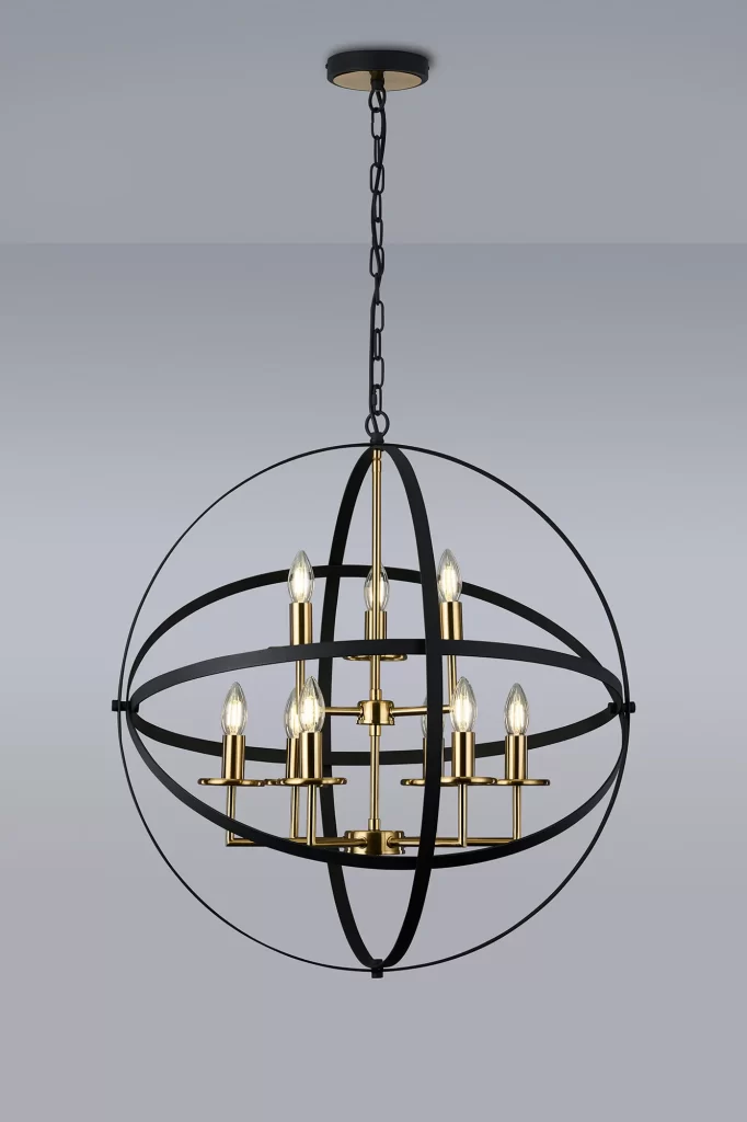 Ceiling Pendant Lights | Saturn 71cm Globe Pendant