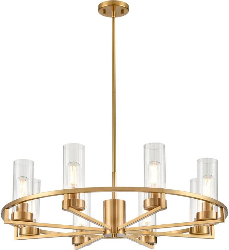 Camelot 8lt Pendant Aged Brass | Brass Ceiling Pendant Light