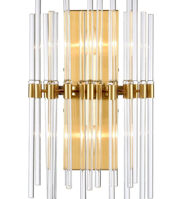 Celestial Wall Light Aged Brass | Glass Wall Lights