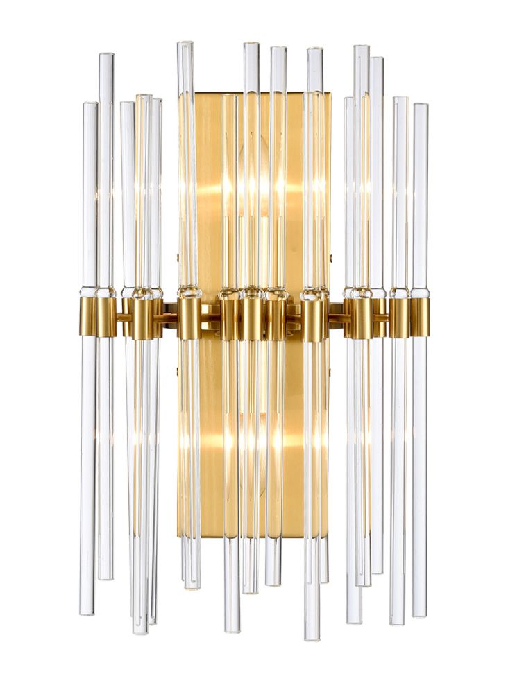 Celestial Wall Light Aged Brass | Glass Wall Lights