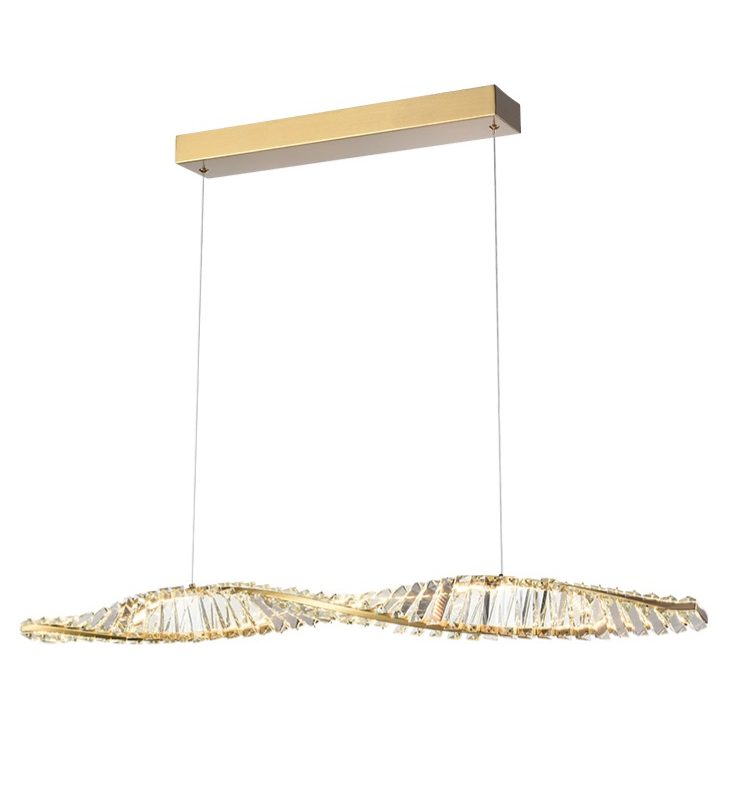 Franklite PCH456 Cleopatra Pendant | Brass Crystal Pendant Light