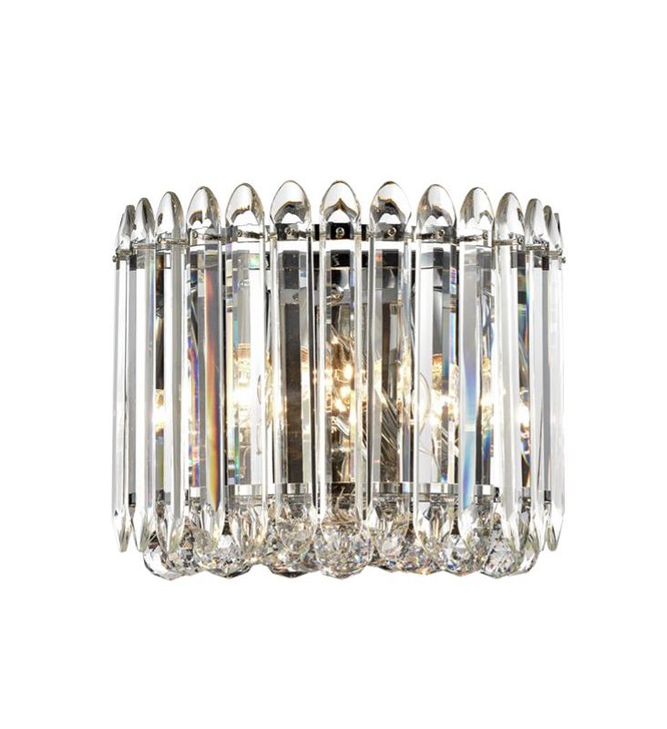 FL2461-3 Diva Crystal Wall Light | Glass Wall Lights