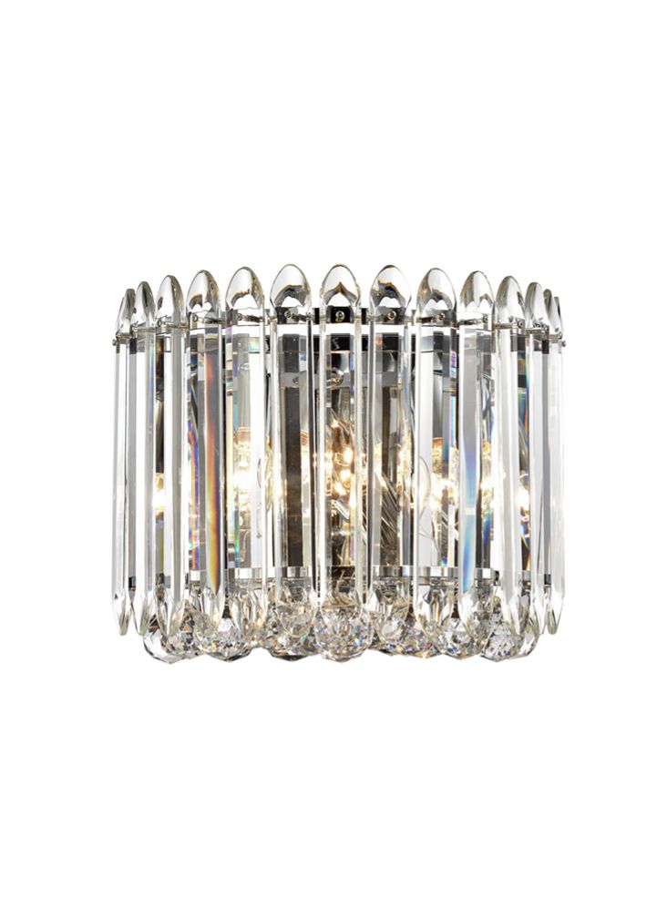FL2461-3 Diva Crystal Wall Light | Glass Wall Lights