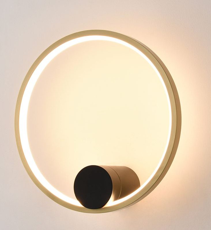 Black & Gold Wall Light | Modern LED Wall Lights
