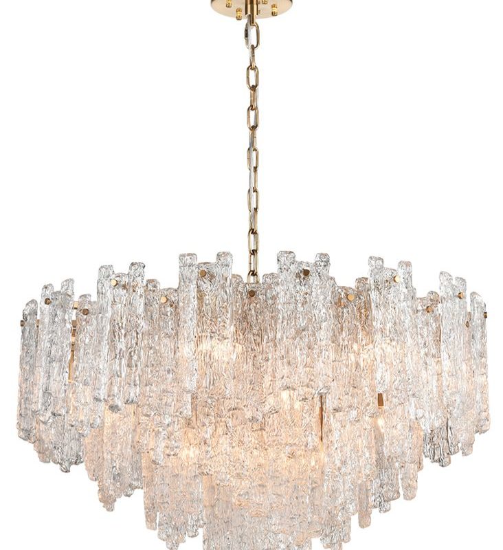 Franklite FL2454-16 Icicle Pendant | Crystal Pendant Light