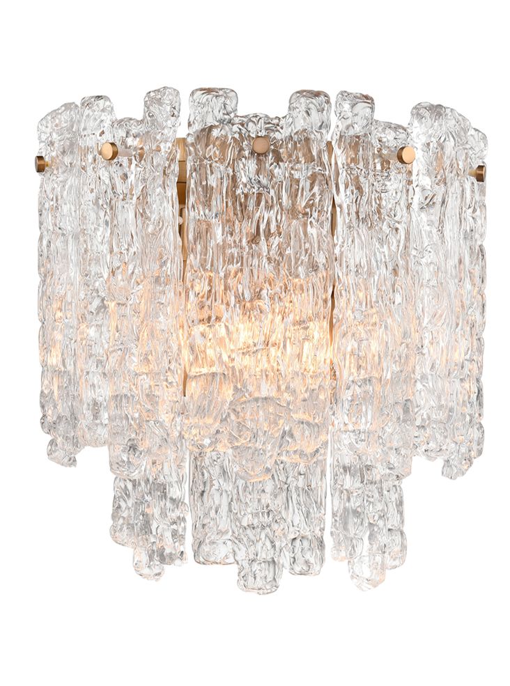 FL2454-2 Icicle Crystal Wall Light | Crystal Wall Light