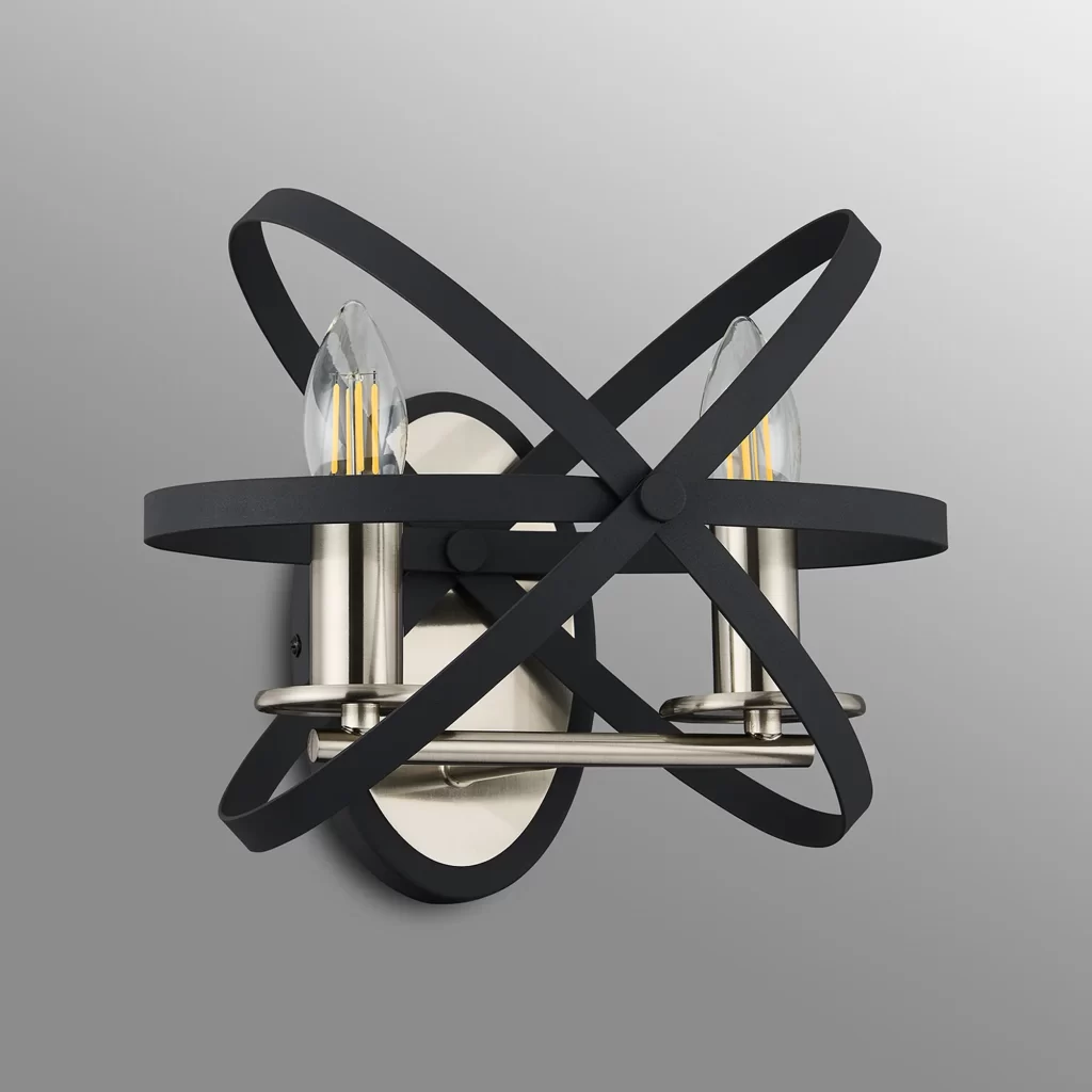 Vintage Wall Light | Saturn 2lt Wall Light