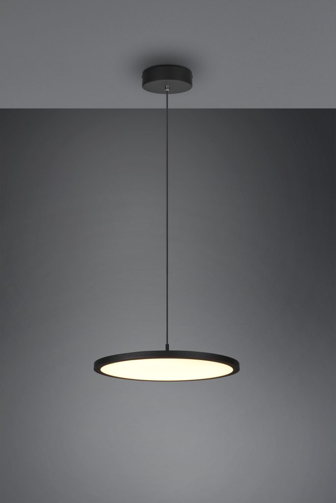 Modern Flat Black Pendant | Black Pendant Lights