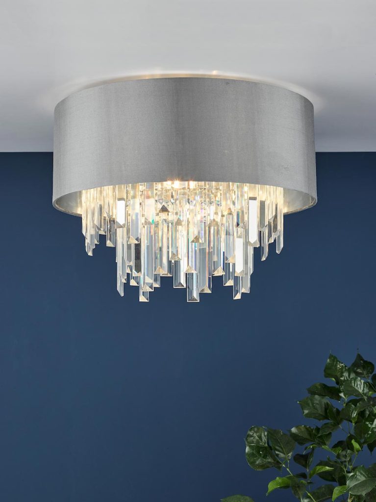 Dar HAL5439 Halle Light | Crystal Ceiling Lights