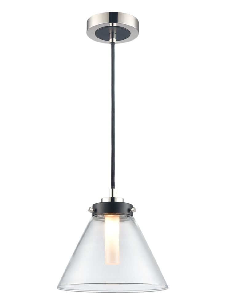 Stylish Franklite PCH247 Conica pendant with sleek design, perfect for modern spaces. Adds a touch of elegance and warm ambient lighting to any room