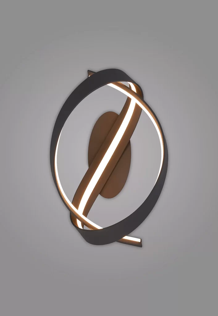 LED Wall Light Grey | Modern LED Wall Lights