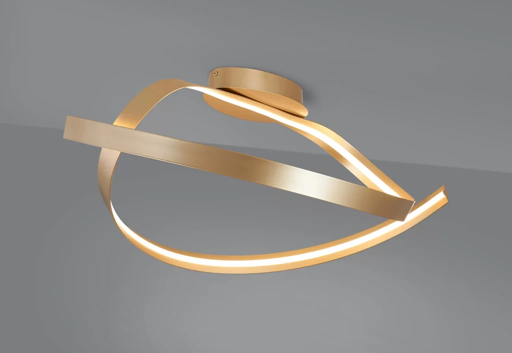 Aria LED Ceiling Light Gold | Modern LED Ceiling Lights