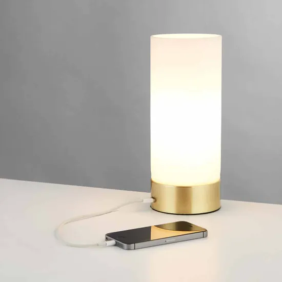 Brushed Brass Touch Table Lamp | Touch Table Lamp