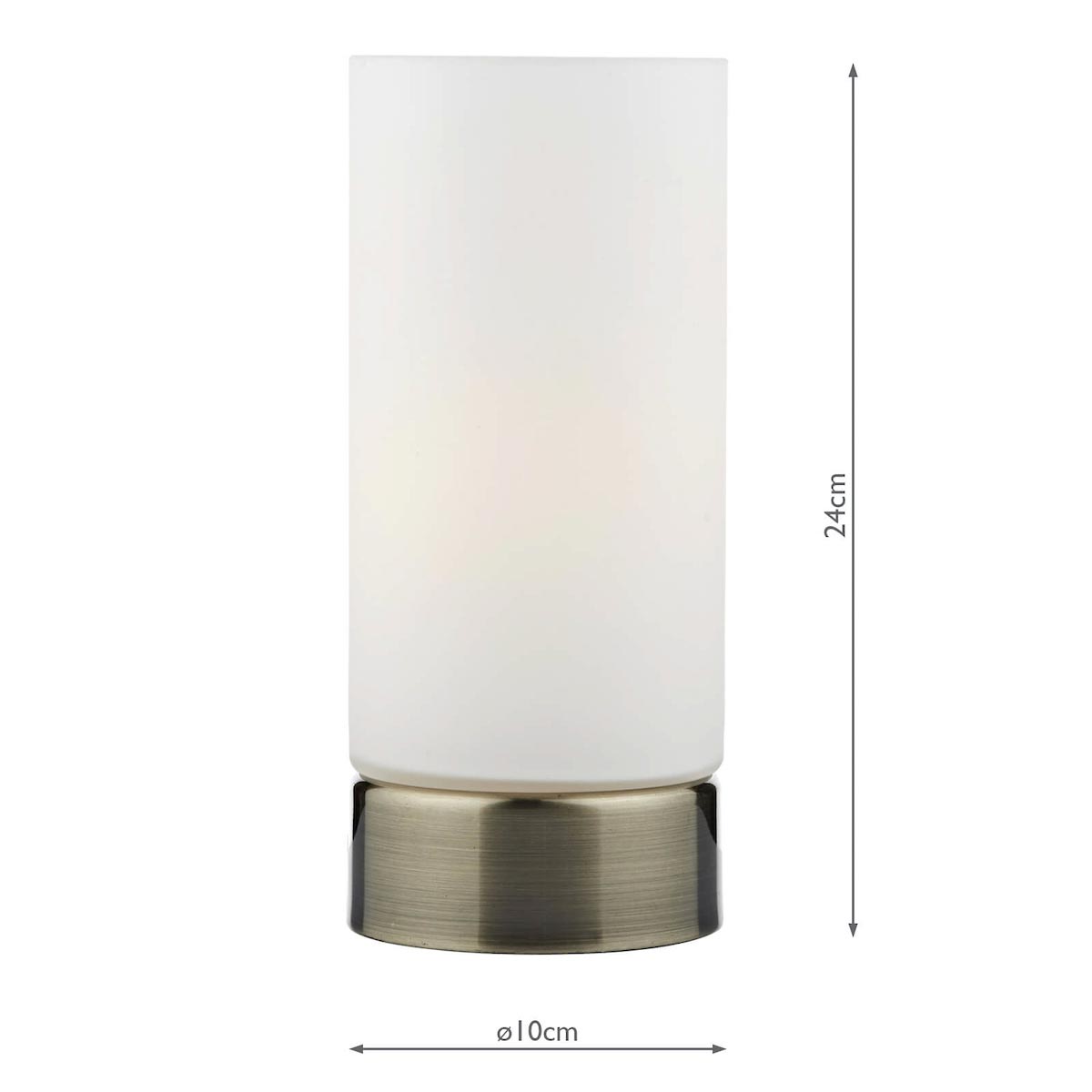 DEWO104075 TOUCH Table lamp Antique Brass - Image 3